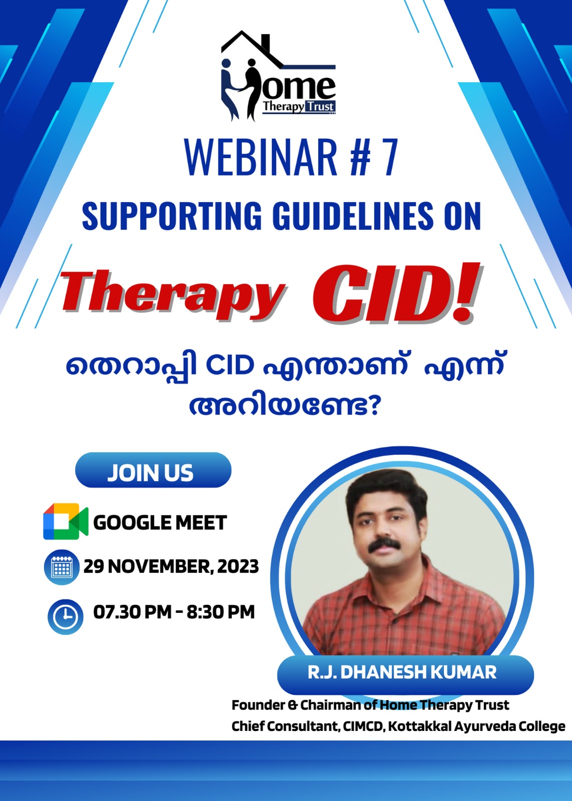 Free Webinar on Therapy CID 